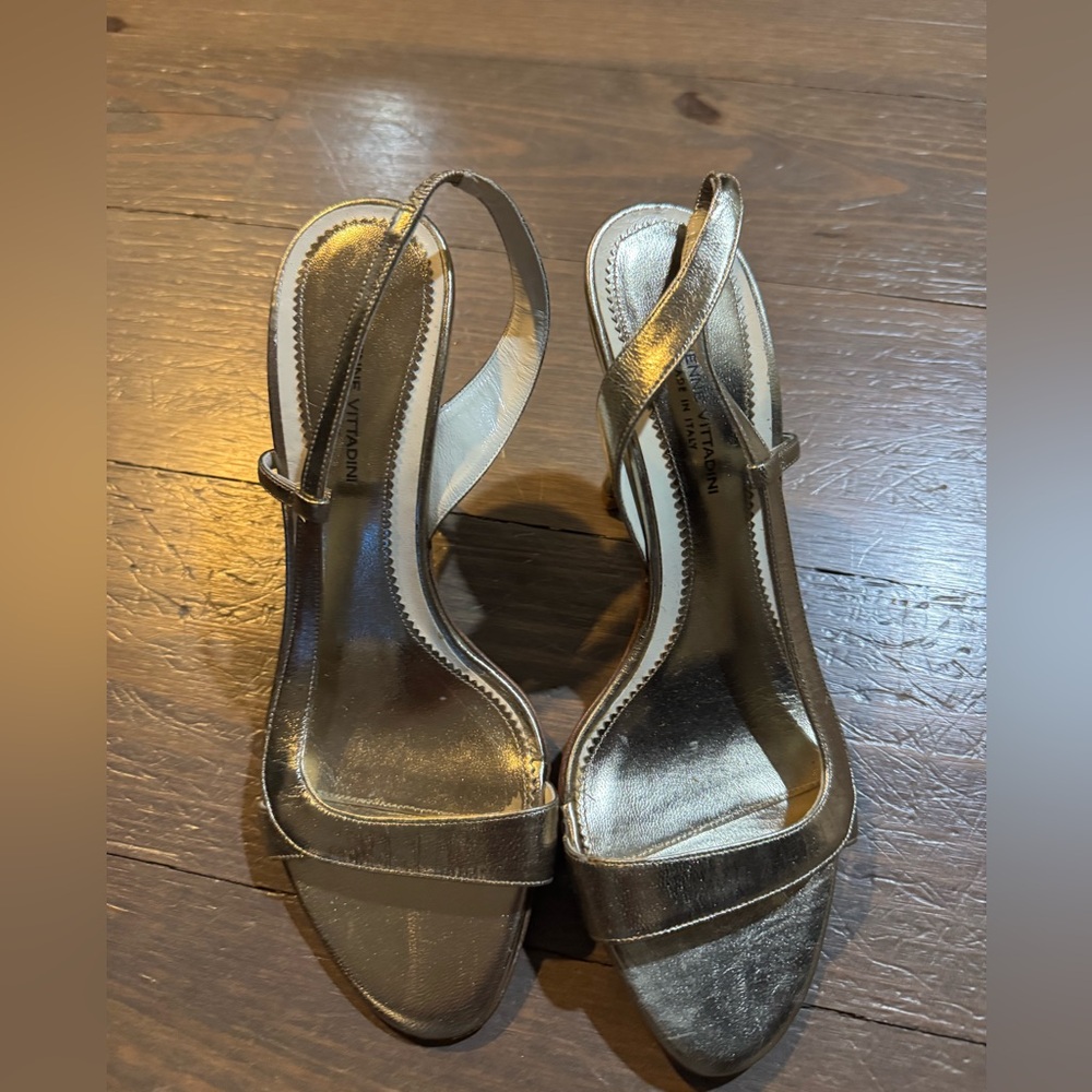 Adrienne Vittadini Gold Women's Heel